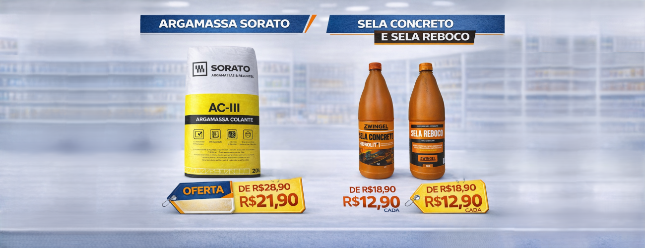 Argamassa sorato Lili Casa e Construção